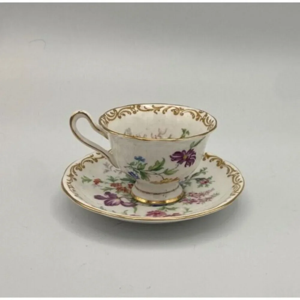 Royal Albert Nosegay Demitasse Coffee‎ Cup & Saucer Set (s) Flowers
